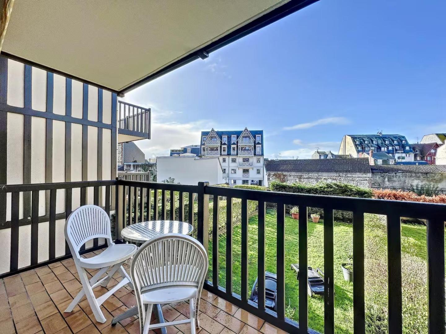 Cosy T2 Terrasse Sud - Centre Deauville Et Hippodrome Ngoại thất bức ảnh